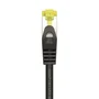 Aisens Cable de red RJ45 CAT.7 S/FTP PIMF 600 MHz 25 cm Negro
